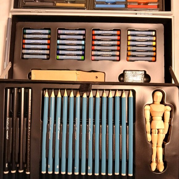 Artist Loft Art set with aluminum portable case - Picture 6 of 10